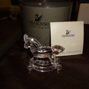 Retired Swarovski Rocking Horse